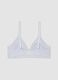 Reggiseno a triangolo grigio in cotone organico e viscosa elasticizzata_2