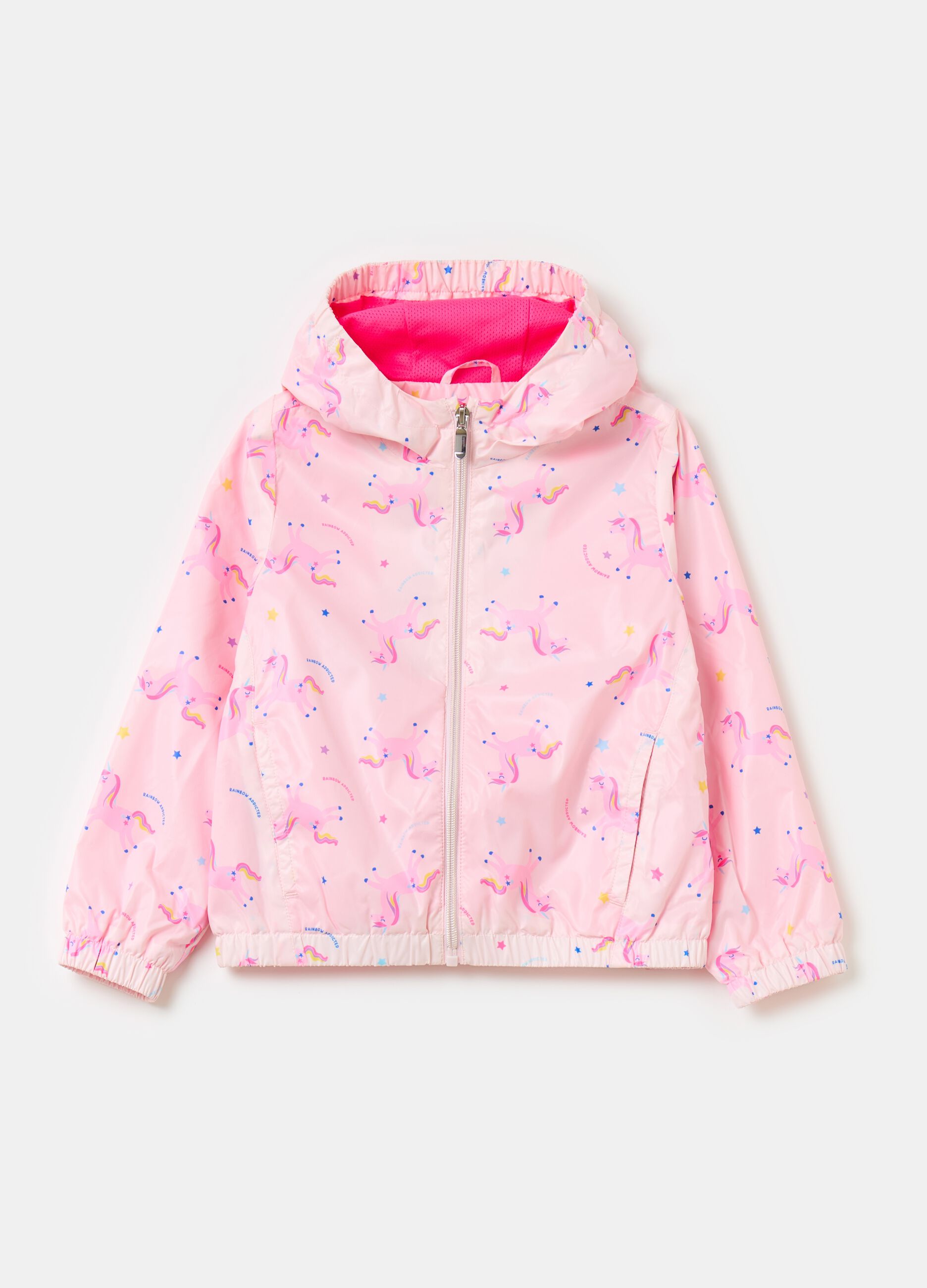 Waterproof jacket with hood