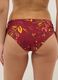 Slip da mare in tessuto elasticizzato multicolor con motivo floreale_2