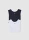 Pack of blue and white cotton vests_3