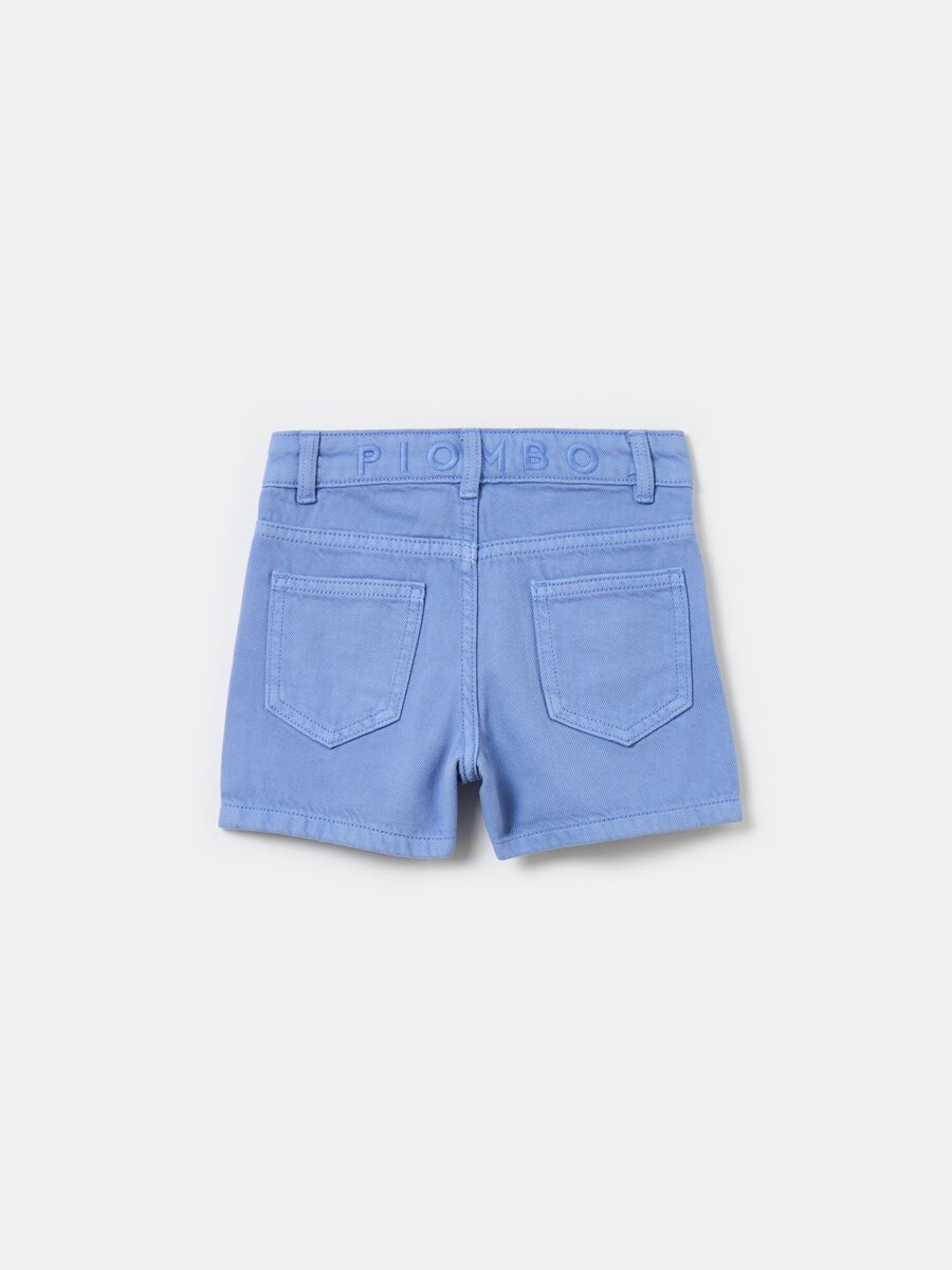 Drill shorts with five pockets_3