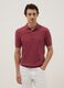 Red pure cotton polo regular fit_0