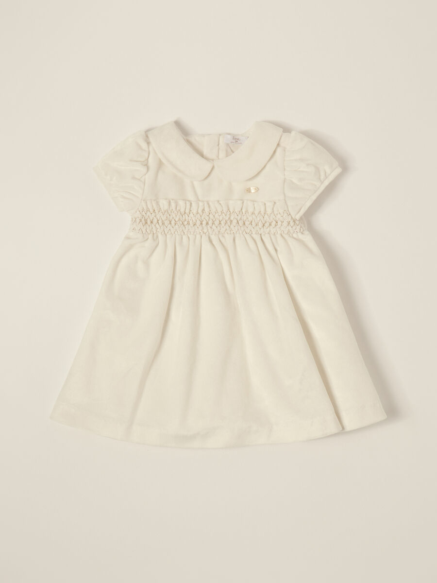 Vestito velour IANA neonata_0