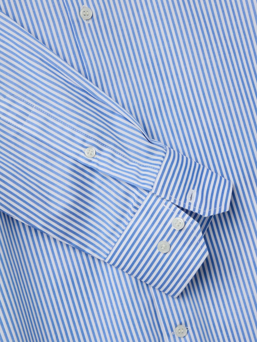 Regular-fit striped easy-iron shirt_5