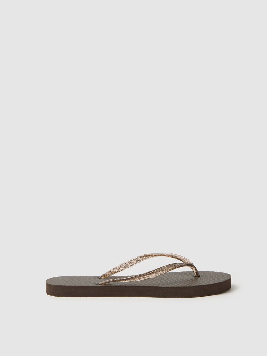 Women's brown flip-flops_0