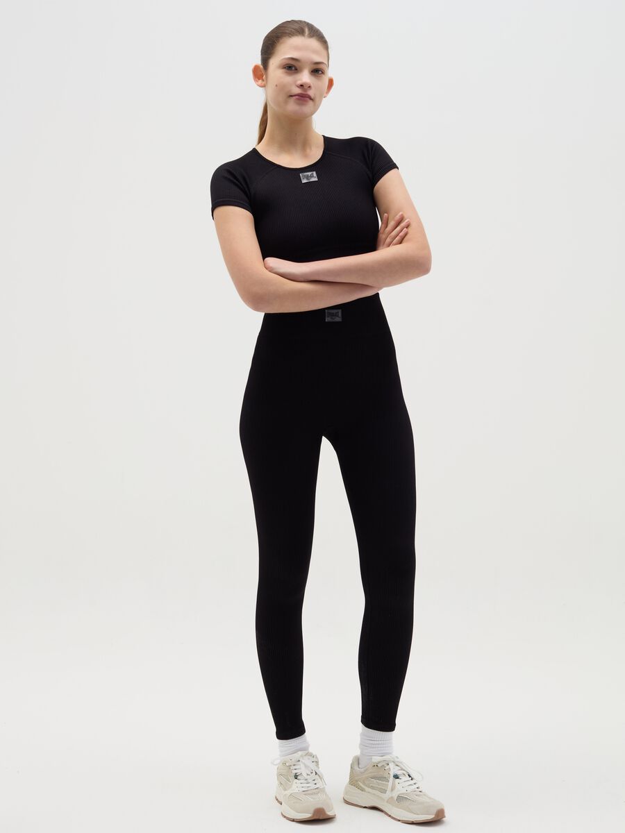 Ribbed crop T-shirt_1