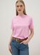 Pink pure cotton regular-fit T-shirt_0