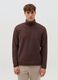 Half-zip sweatshirt in fleece_1