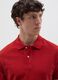 Solid colour polo shirt in organic cotton_2