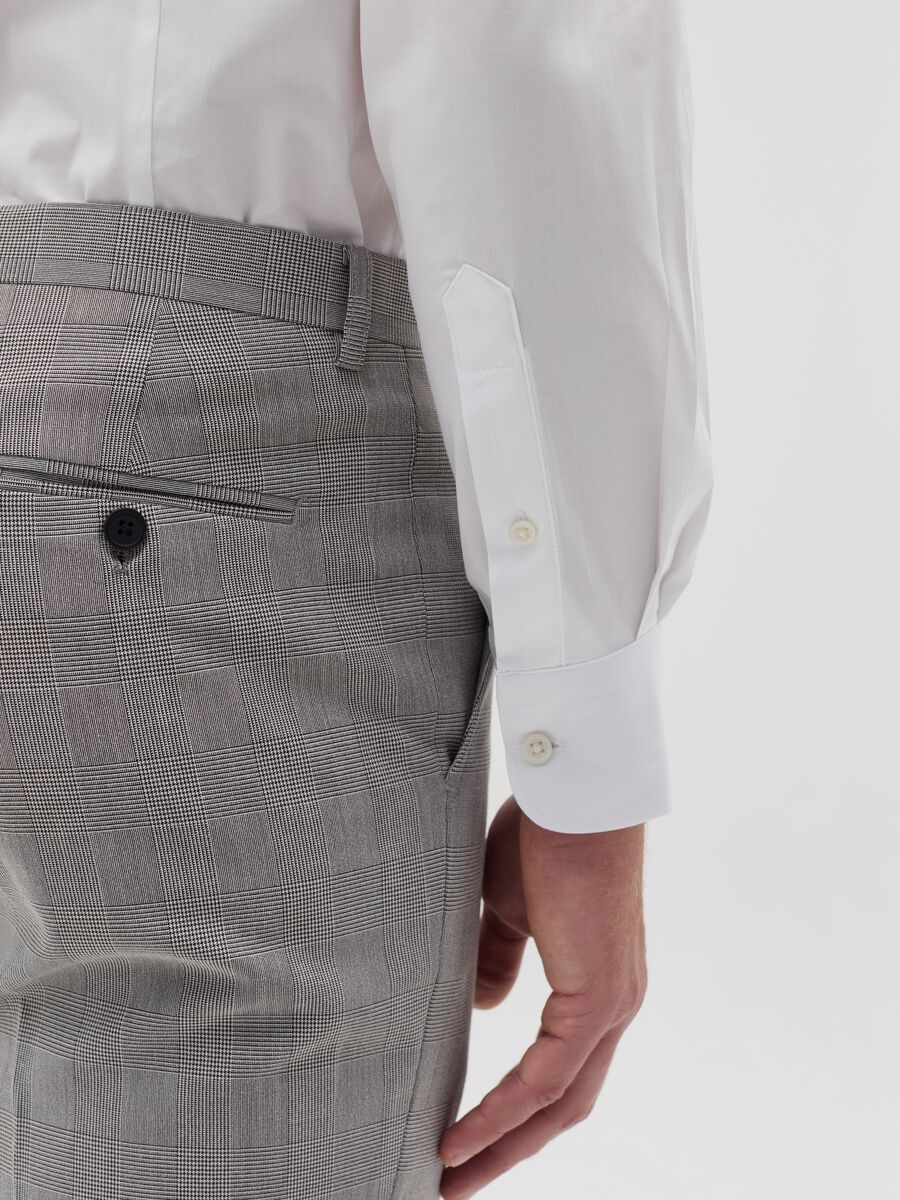Camicia slim fit in cotone stretch_3