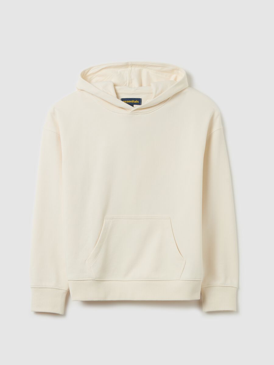 French terry sweatshirt with hood_4
