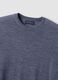 Grey crew-neck pure merino wool jumper, regular fit_5