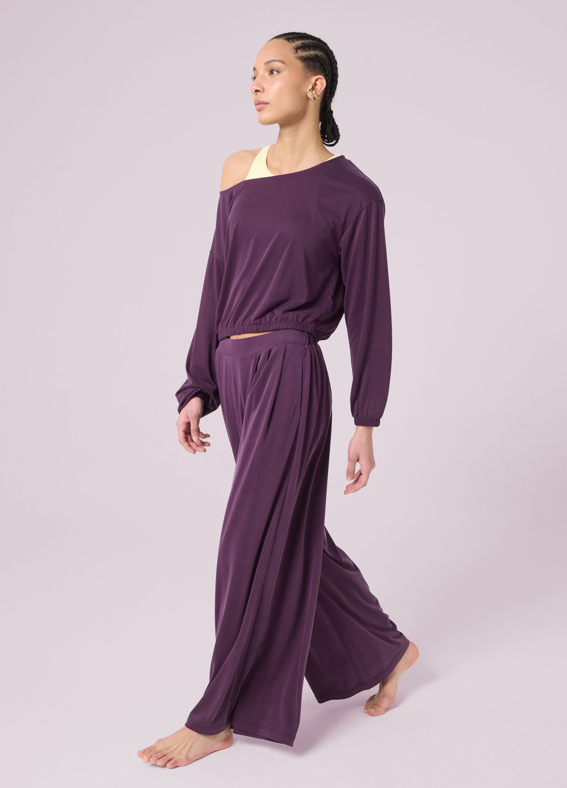 ALTAVIA STUDIO Fluid Wide Leg Trousers