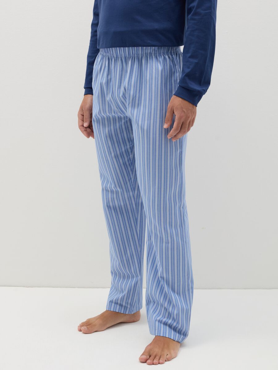 Long pyjamas with granddad neckline_3