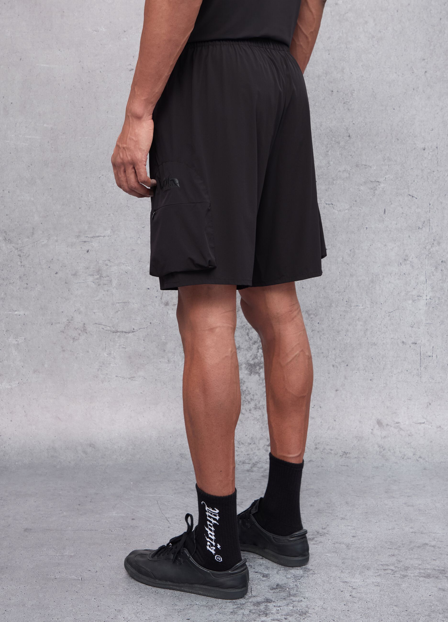 Technical Cargo Shorts Black