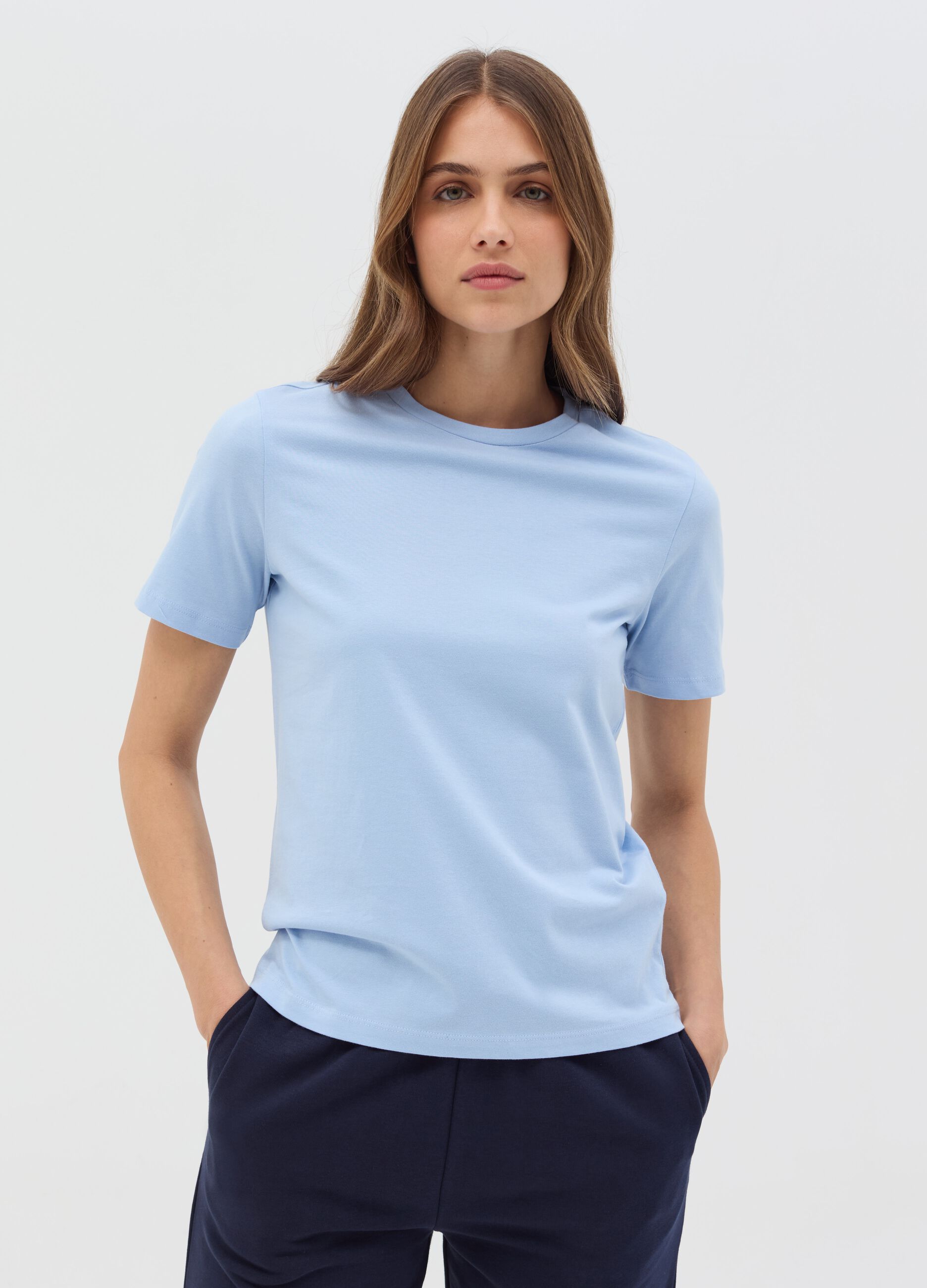 Essential T-shirt in organic cotton