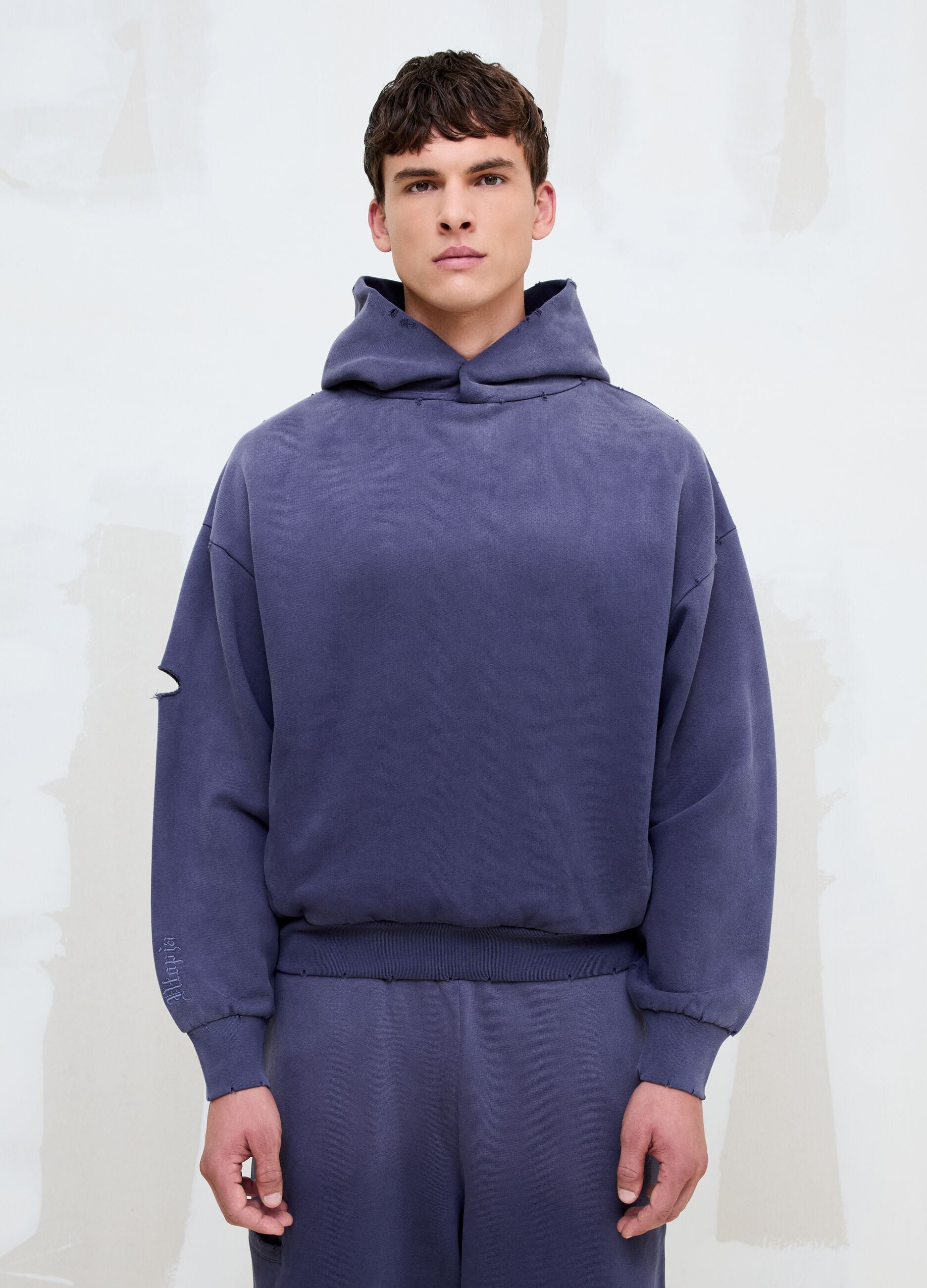 Hoodie Sunfaded Dark Twilight