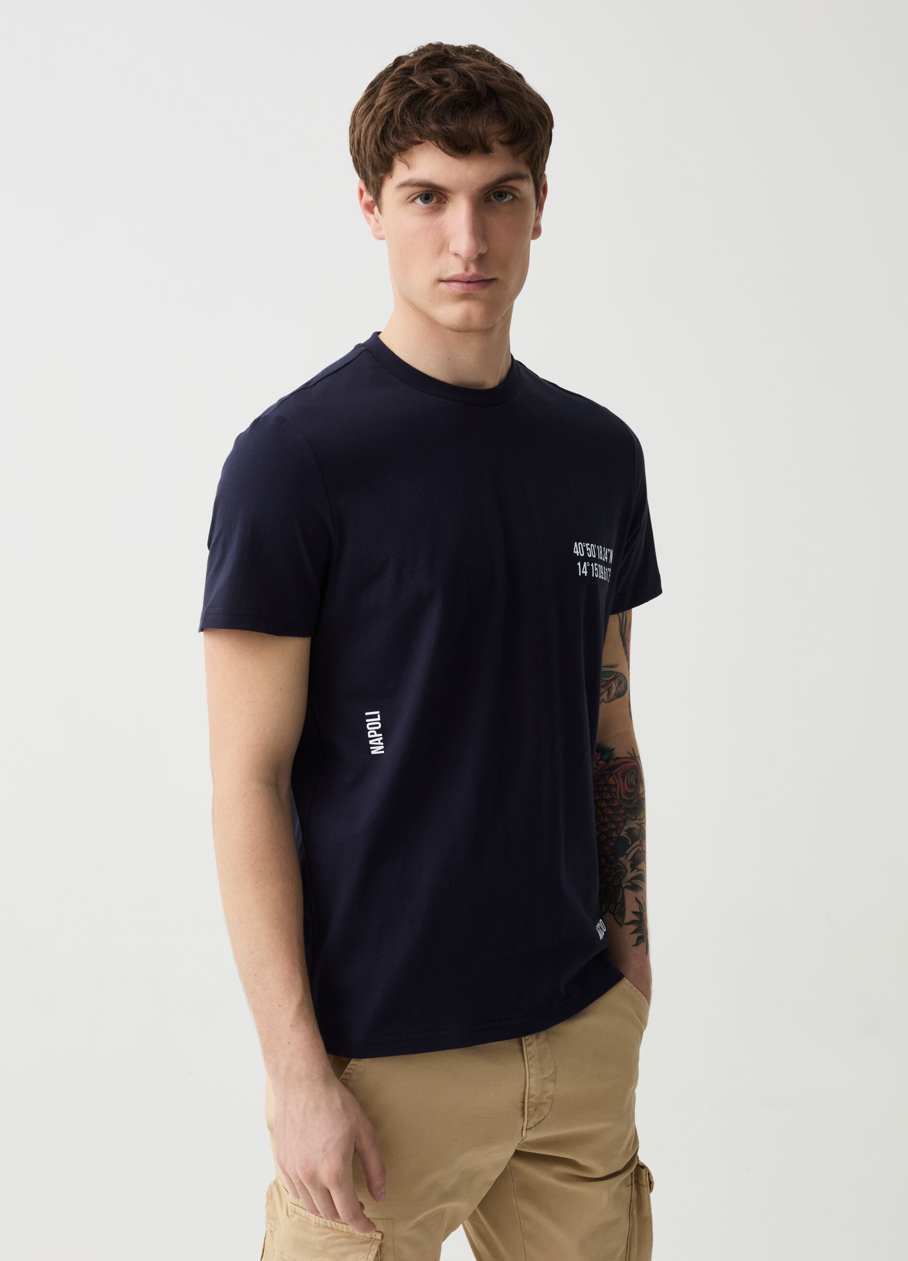 Ovs T-shirt stampa Napoli Maschio Angioino