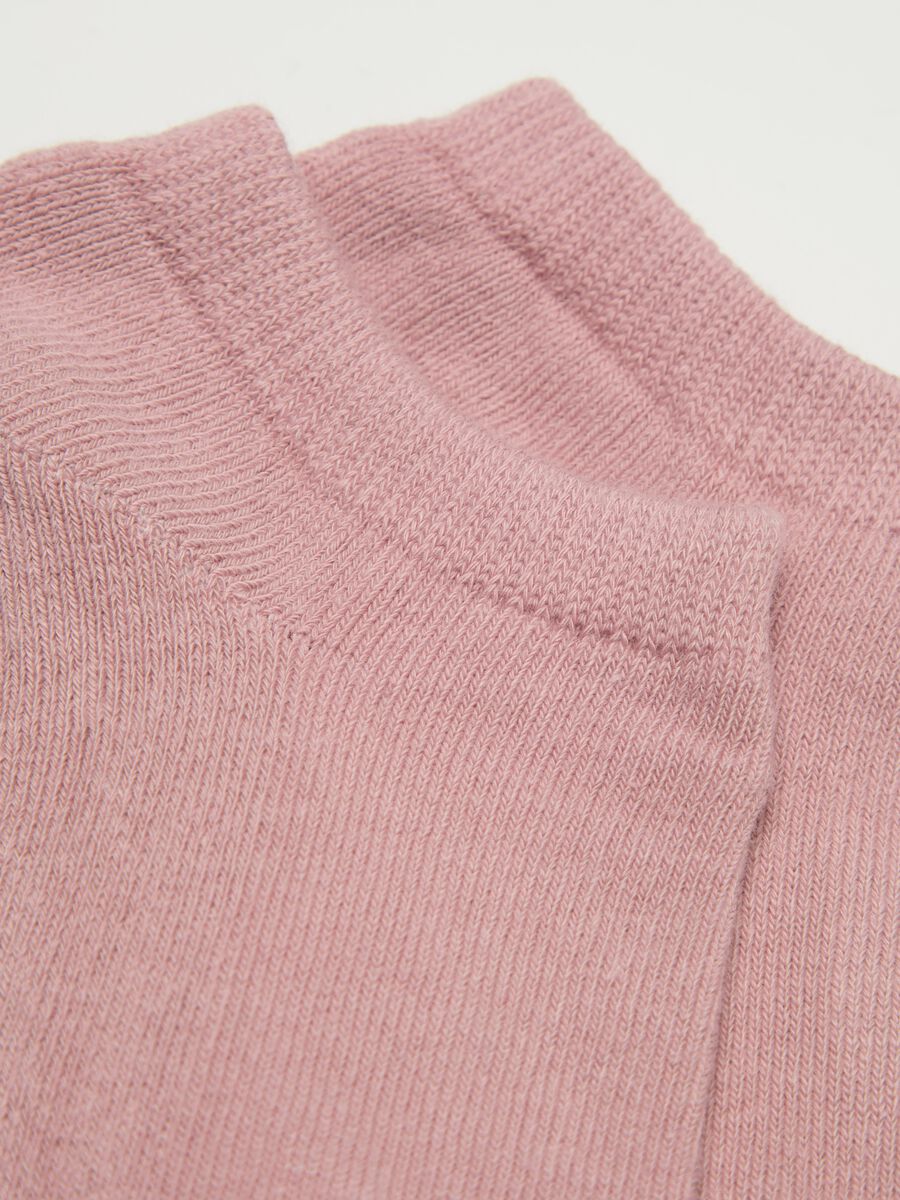 Short pink slipper socks_1
