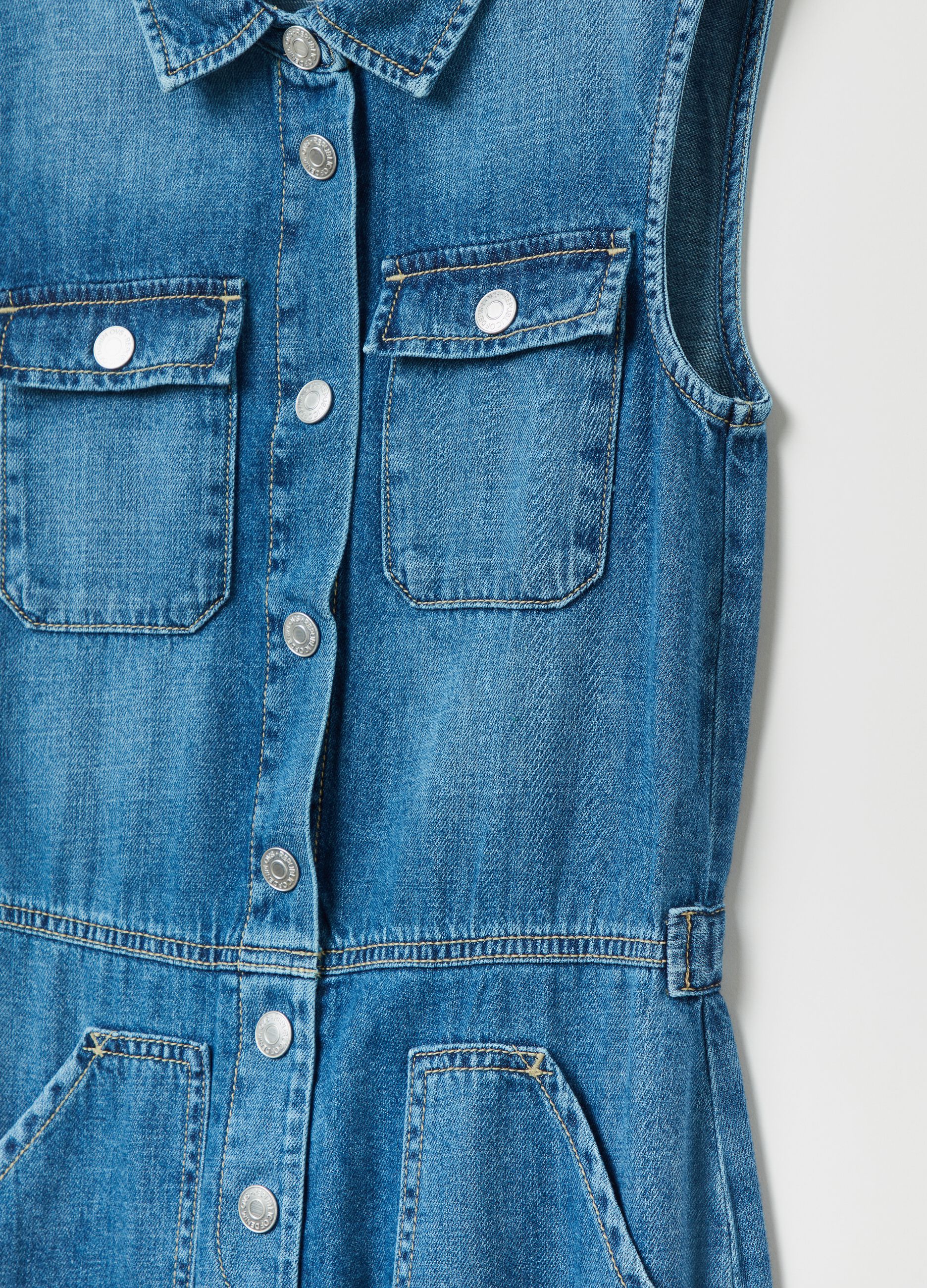 Tuta intera smanicata in denim_2