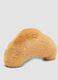 Brown croissant-shaped keyring_2