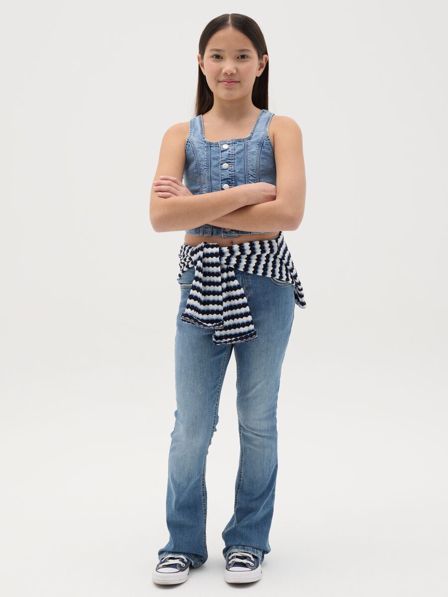 Bootcut jeans with pockets_1