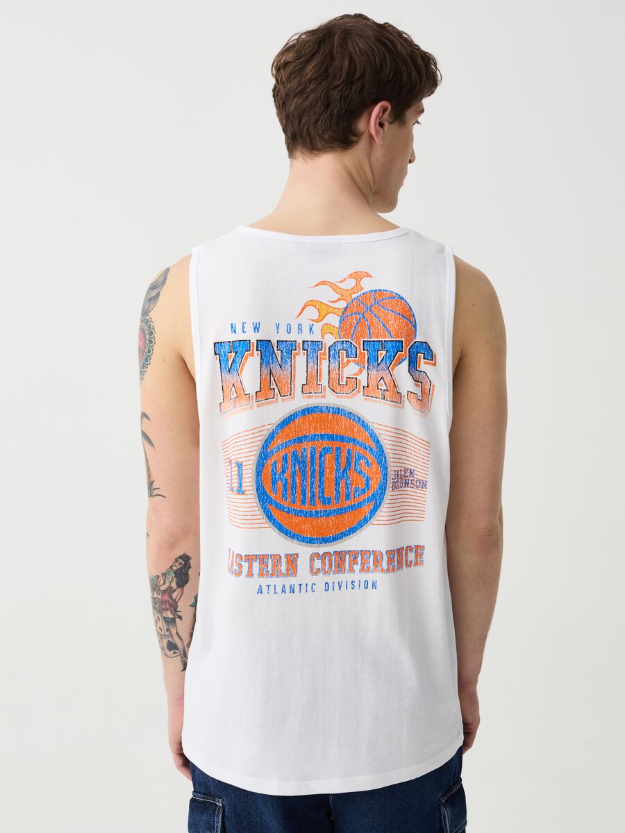 Tank top with NBA New York Knicks print_2