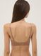 Beige Seamless Bra with Removable Padding_2