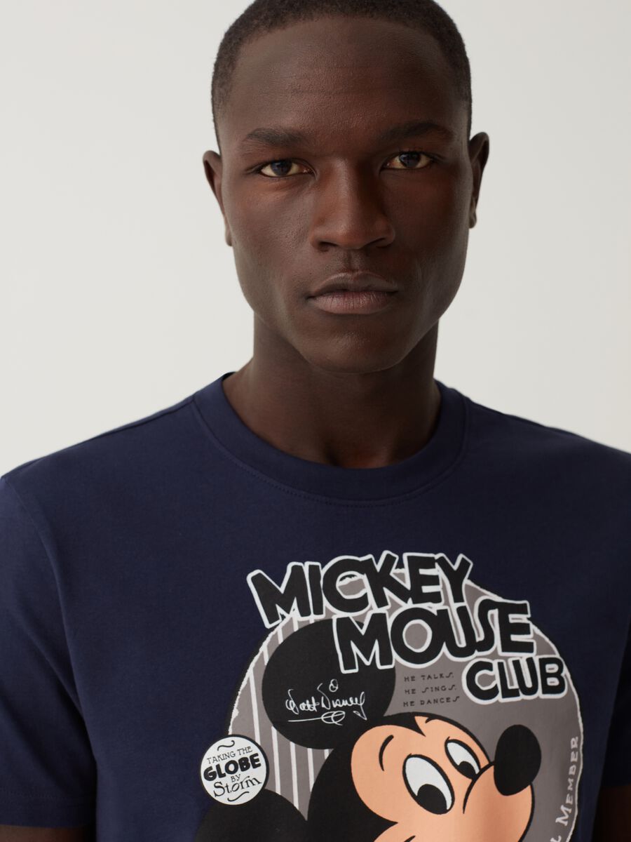 T-shirt con stampa Topolino Club_1
