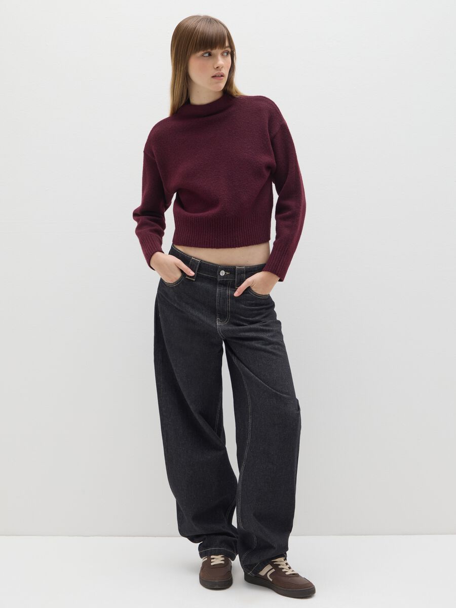 Heavy Purple Pullover_1