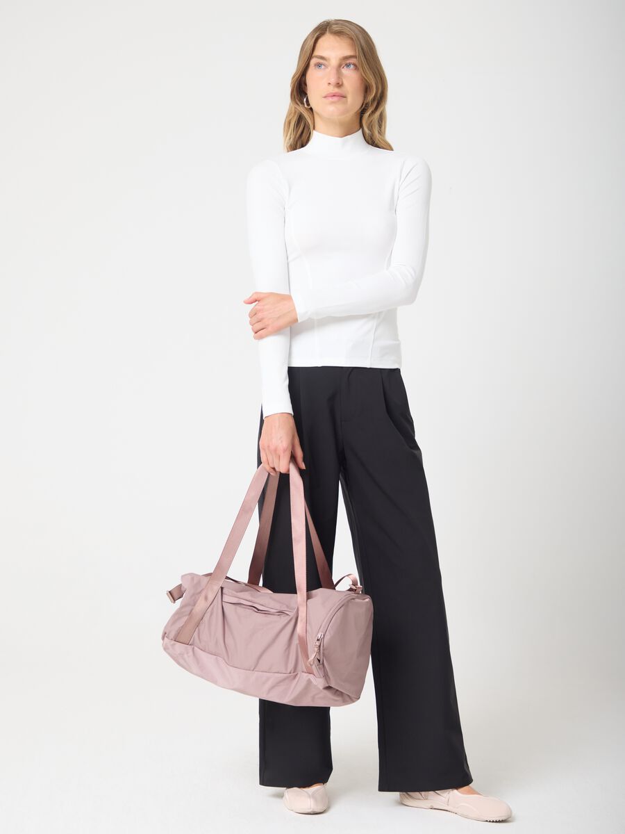 Mock Neck Long Sleeve T-shirt ALTAVIA STUDIO_0