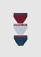 Multicolour stretch cotton boys' briefs tripack_0