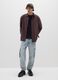 Blue denim baggy jeans with cargo pockets_0