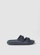 Blue double-buckle slides_0