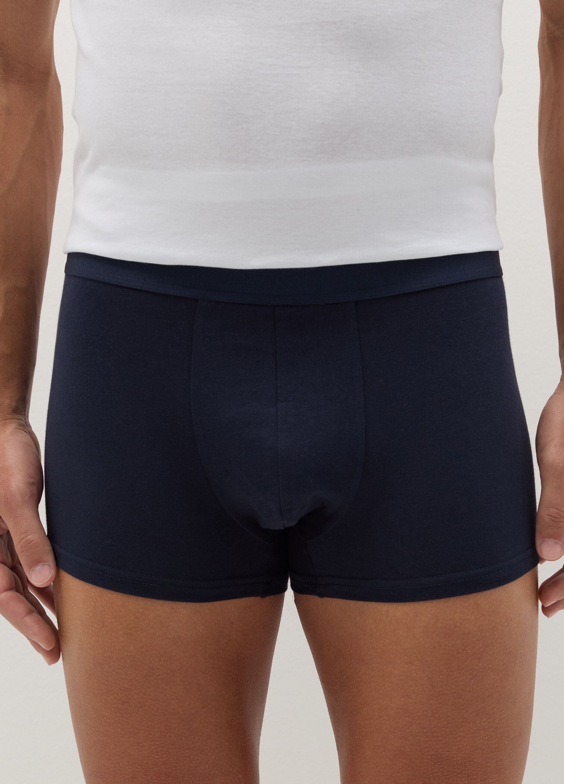 Tripack boxer in cotone bio stretch 