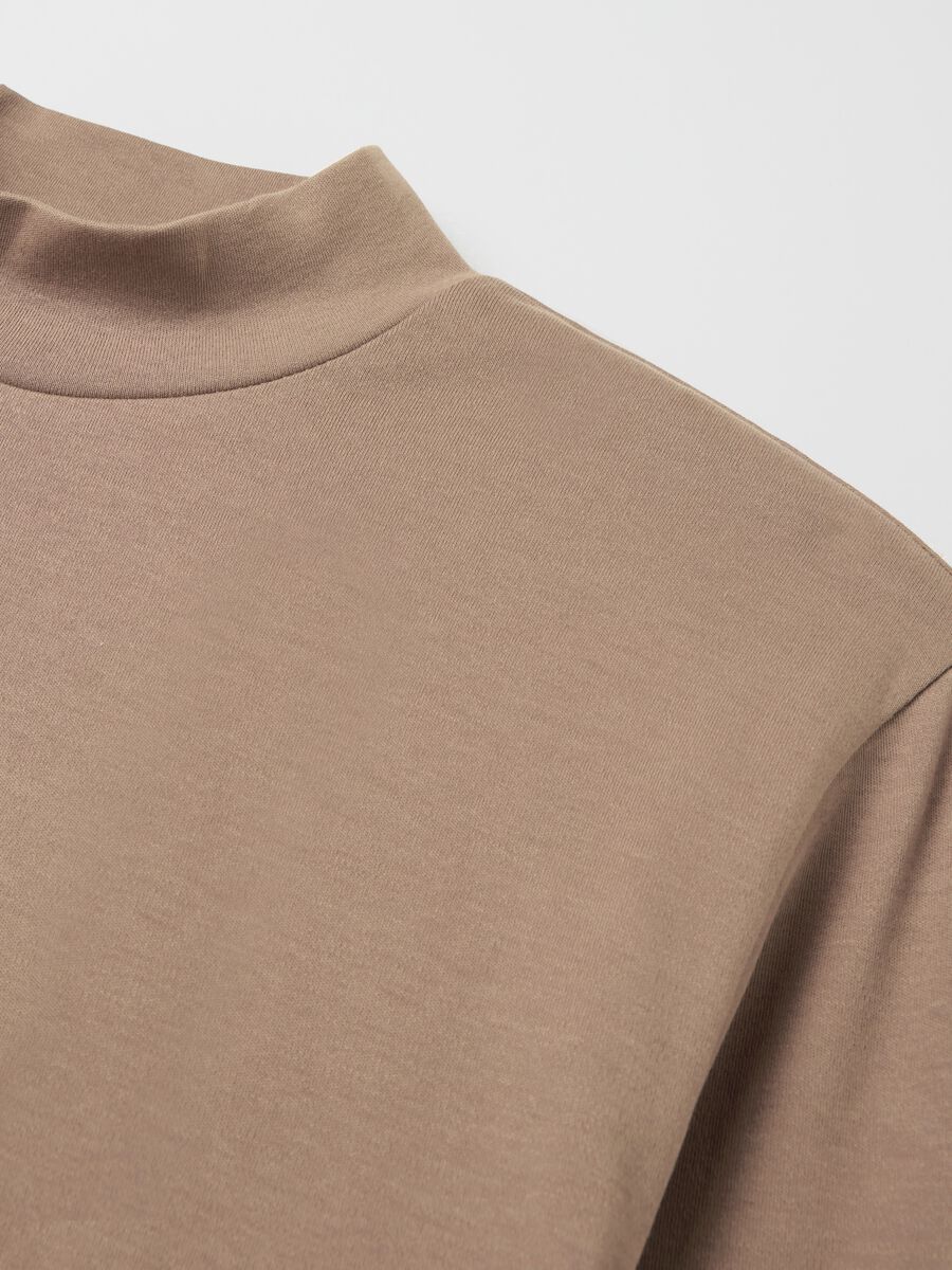 Long-sleeved T-shirt in interlock cotton_5