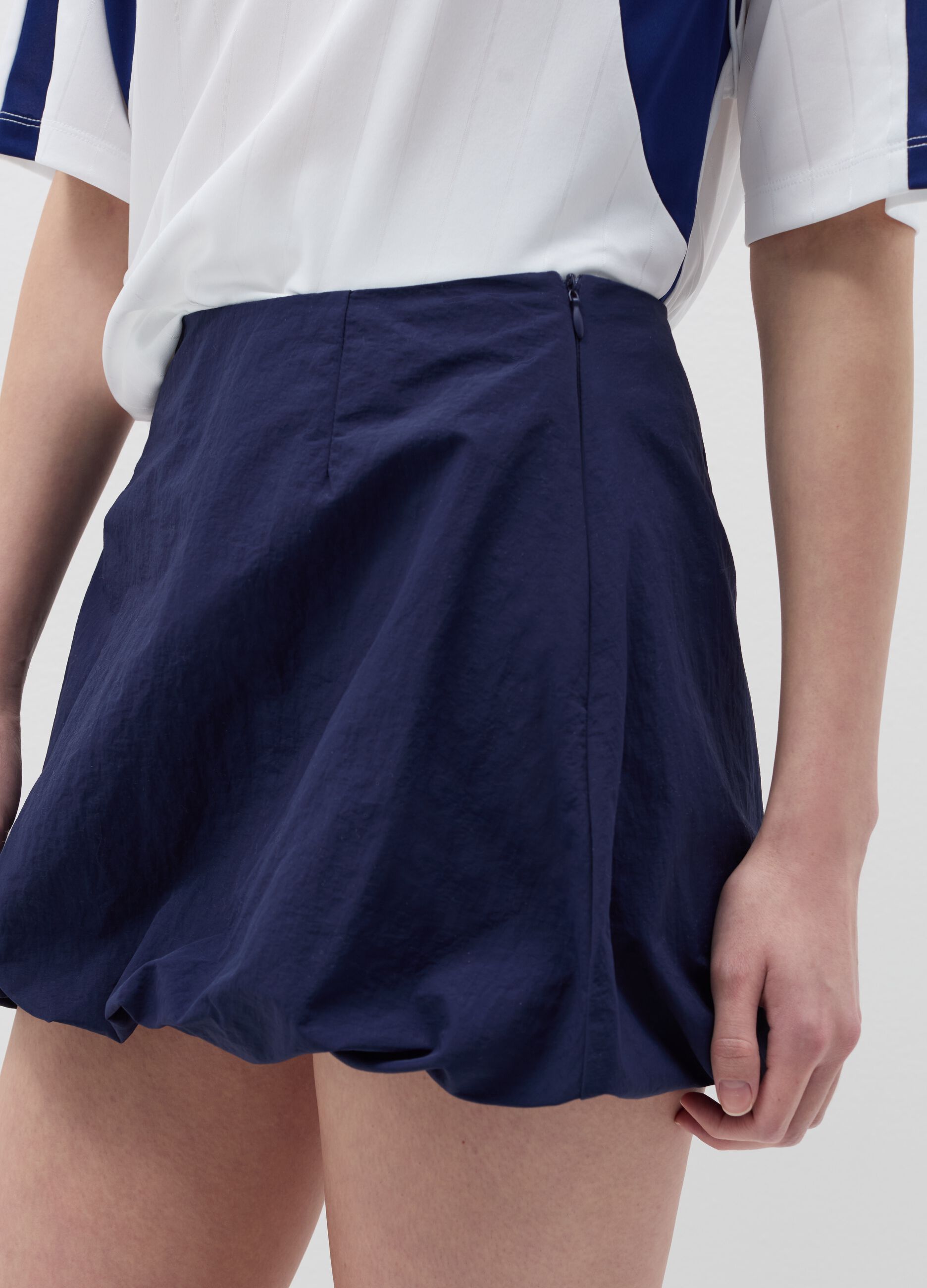 Mini puff skirt