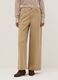 Beige Stretch Cotton Chino Trousers Regular Fit_1