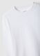 Kids' White Long-Sleeve Top in Pure Cotton Regular Fit_2
