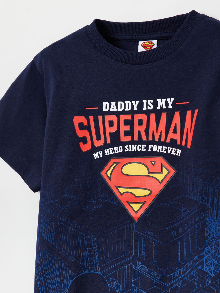 T-shirt stampa Superman Festa del Papà_2