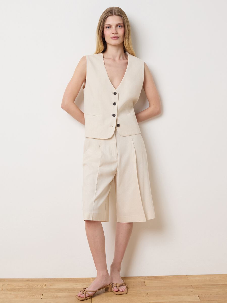 Gilet with V neck_1