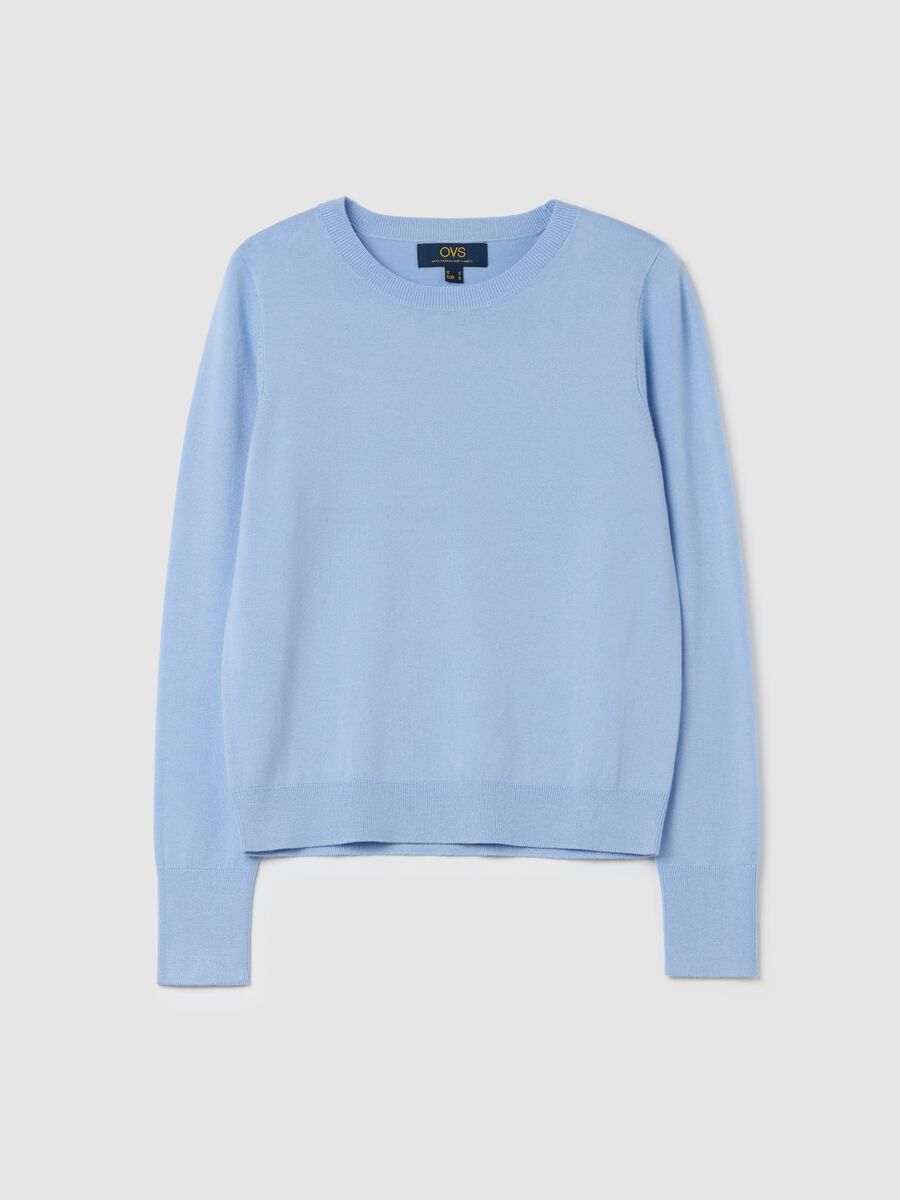 Top with round neck and long sleeves_4