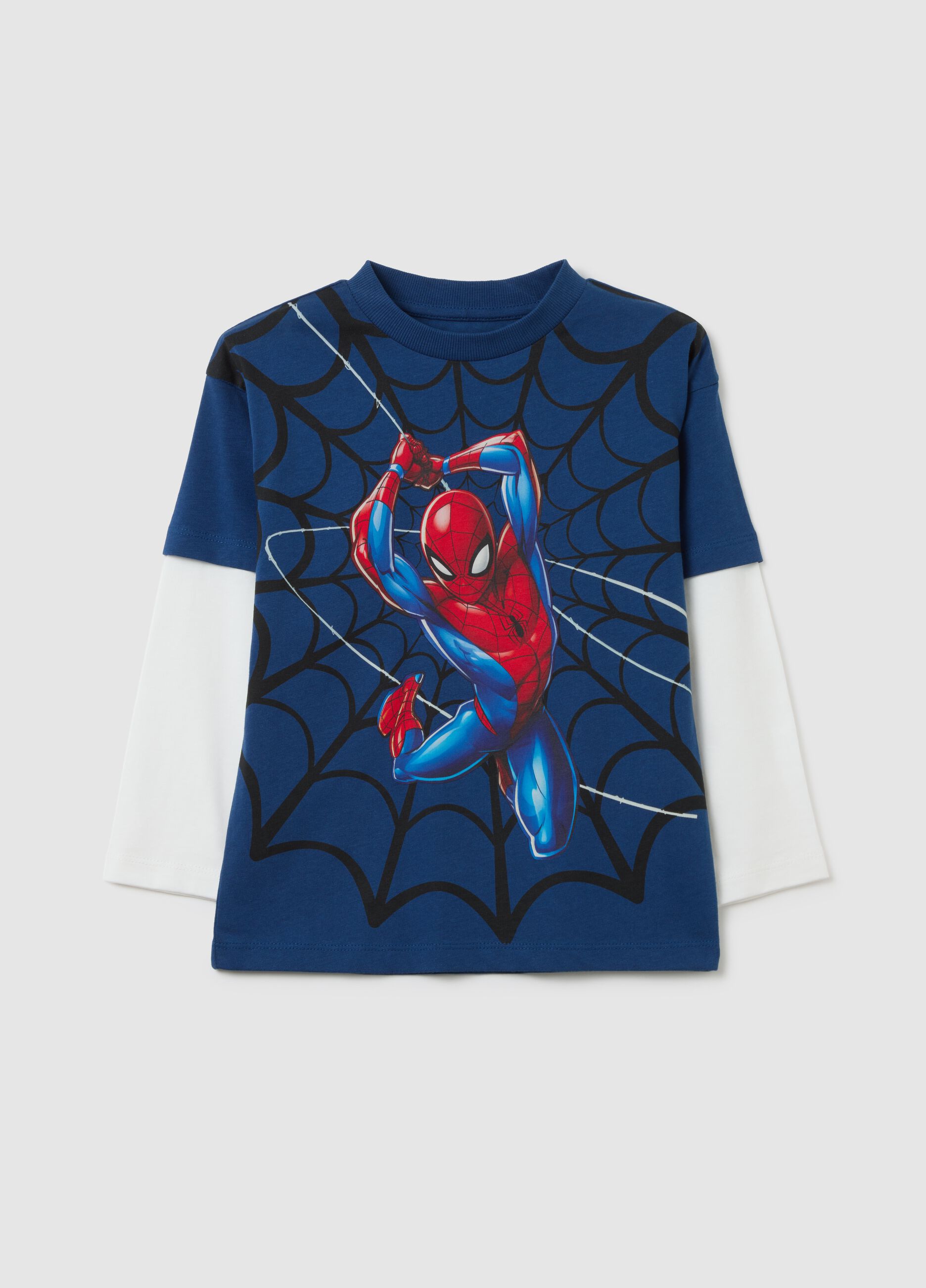 Multicolour pure cotton children's T-shirt with print