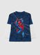 Multicolour pure cotton children's T-shirt with print_0