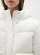 White Iconic Puffer Girls' Jacket with Hood_3