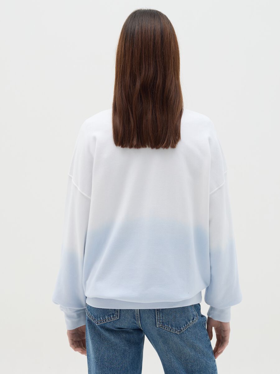 Oversized sweatshirt with Stitch print_3