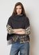 Grey Scarf with Fringe_1