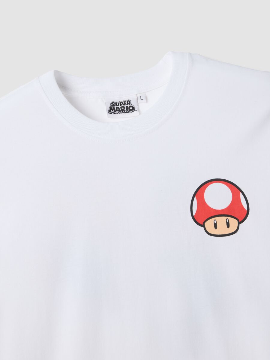 White pure cotton regular-fit short-sleeve T-shirt_1
