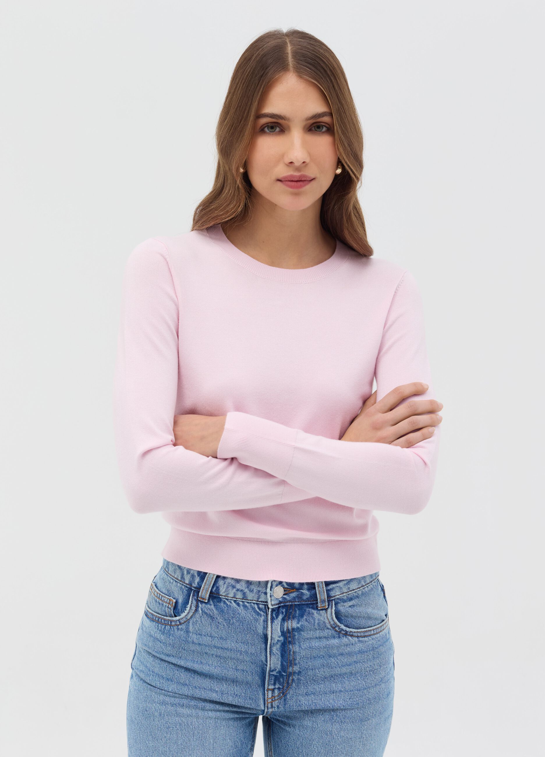 Pullover slim fit