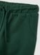 Green jogger trousers for boys in pure cotton regular fit_2